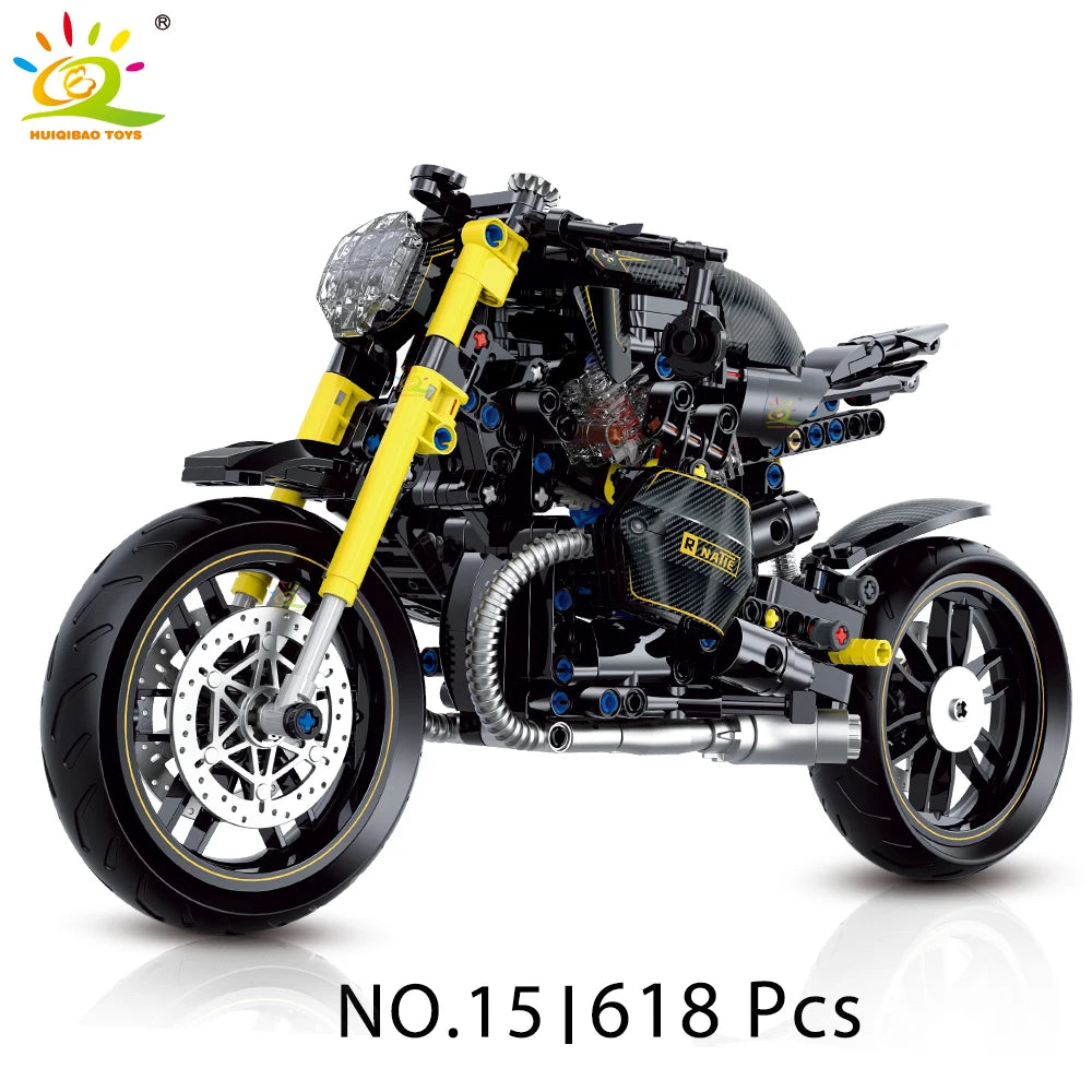 PENDRA Motorbike High Tech Building Set