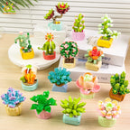 PENDRA Succulent Potted Floral Building Set
