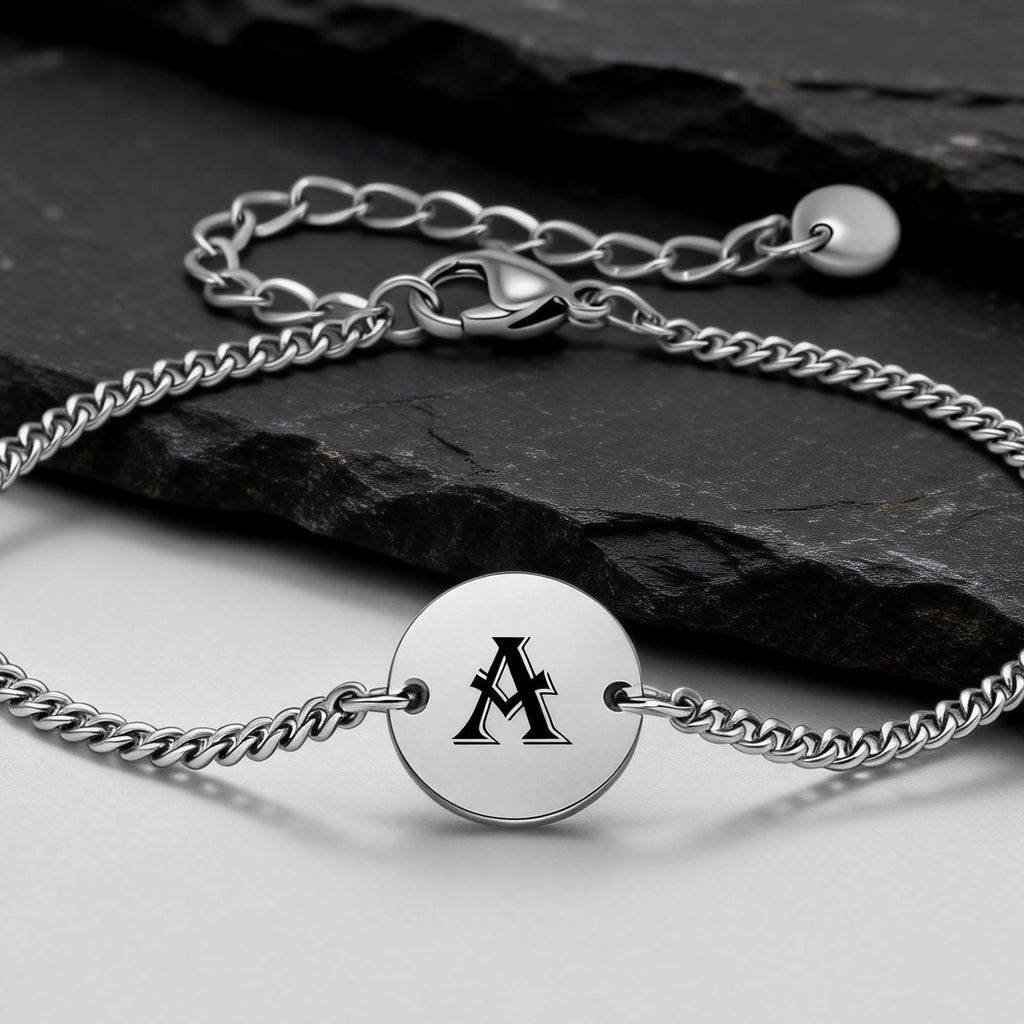 PENDRA Initials Alphabet Bracelet
