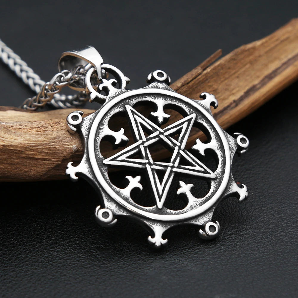 PENDRA Pentagramforge 316L Stainless Steel Pentagram Pendant