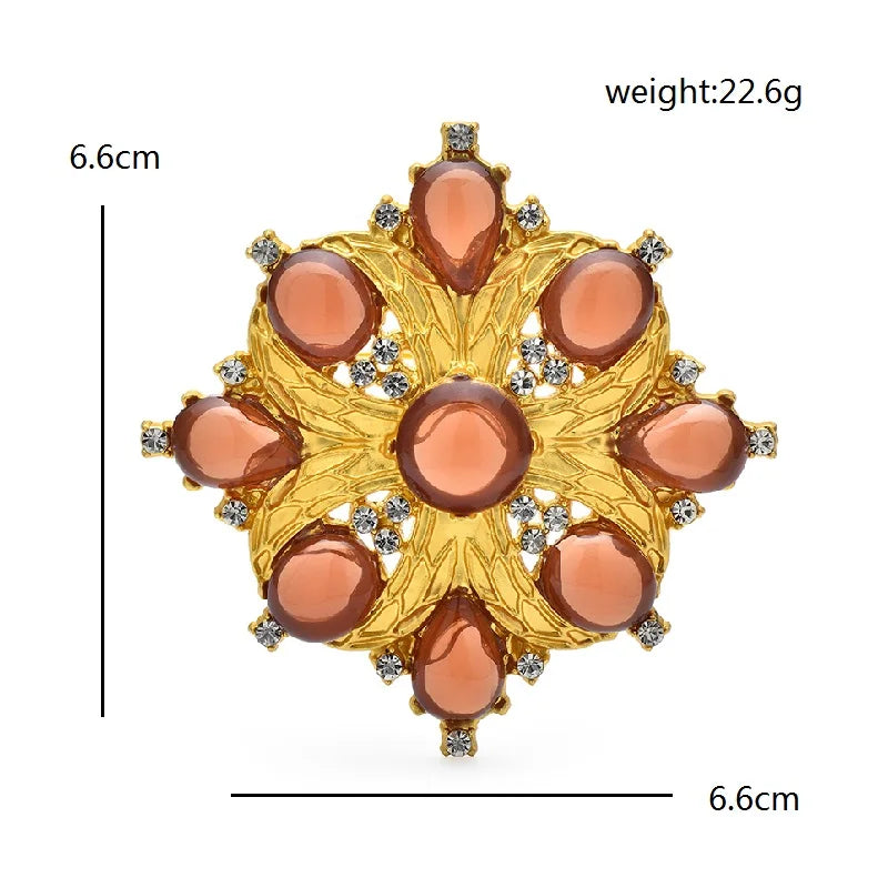 PENDRA Royale Vintage Palace Style Brooch