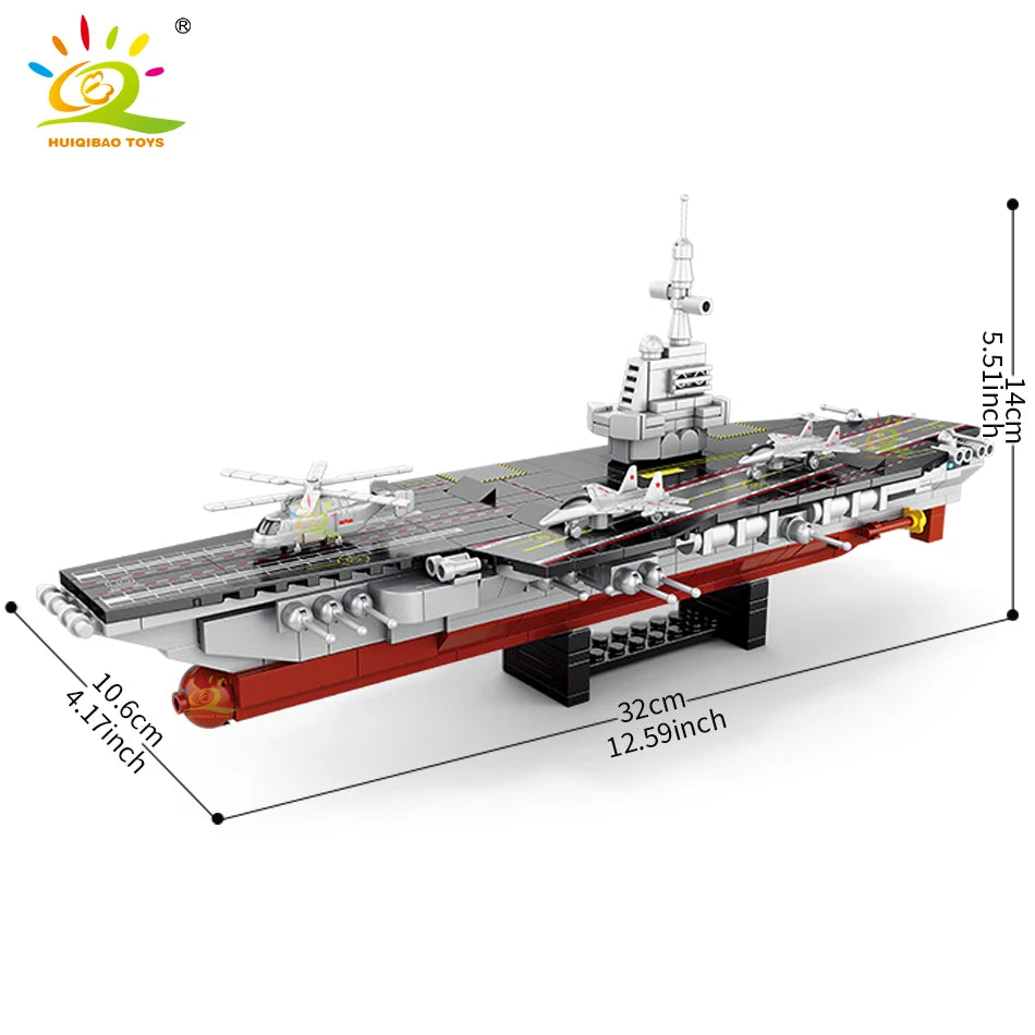 PENDRA 8in1 Military Ship Building Set