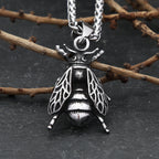 PENDRA Beecrest 316L Stainless Steel Bee Pendant