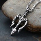 PENDRA Poseidon Greek Trident Pendant