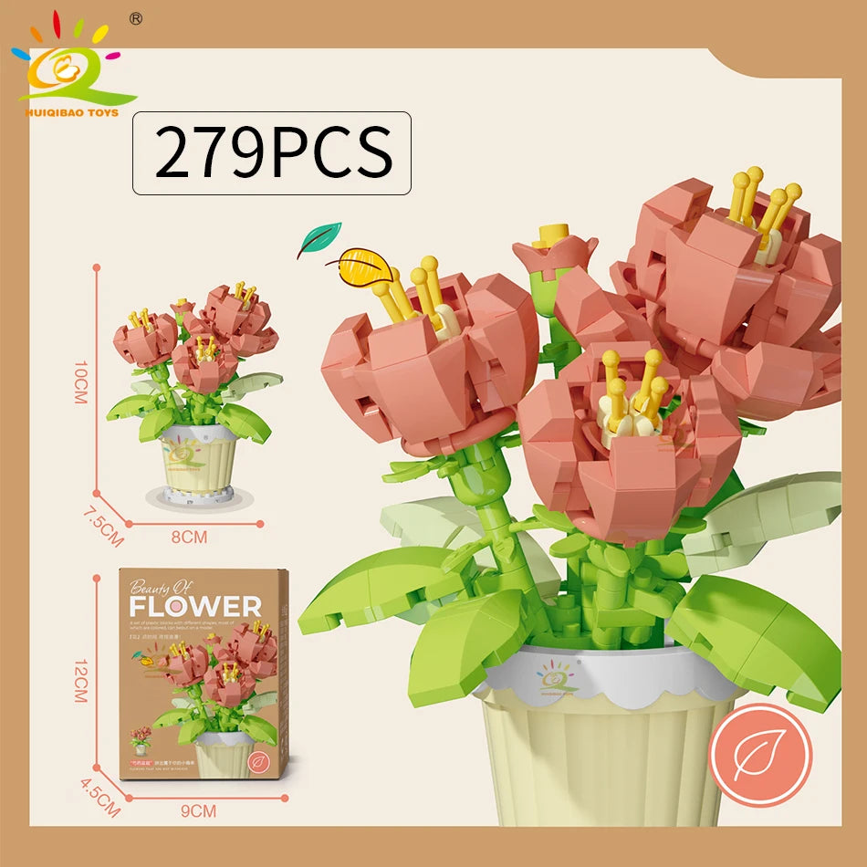 PENDRA Eternal Bouquet Micro Building Set