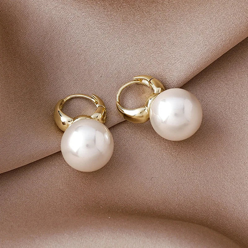 PENDRA Hoop Silver Gold Earrings