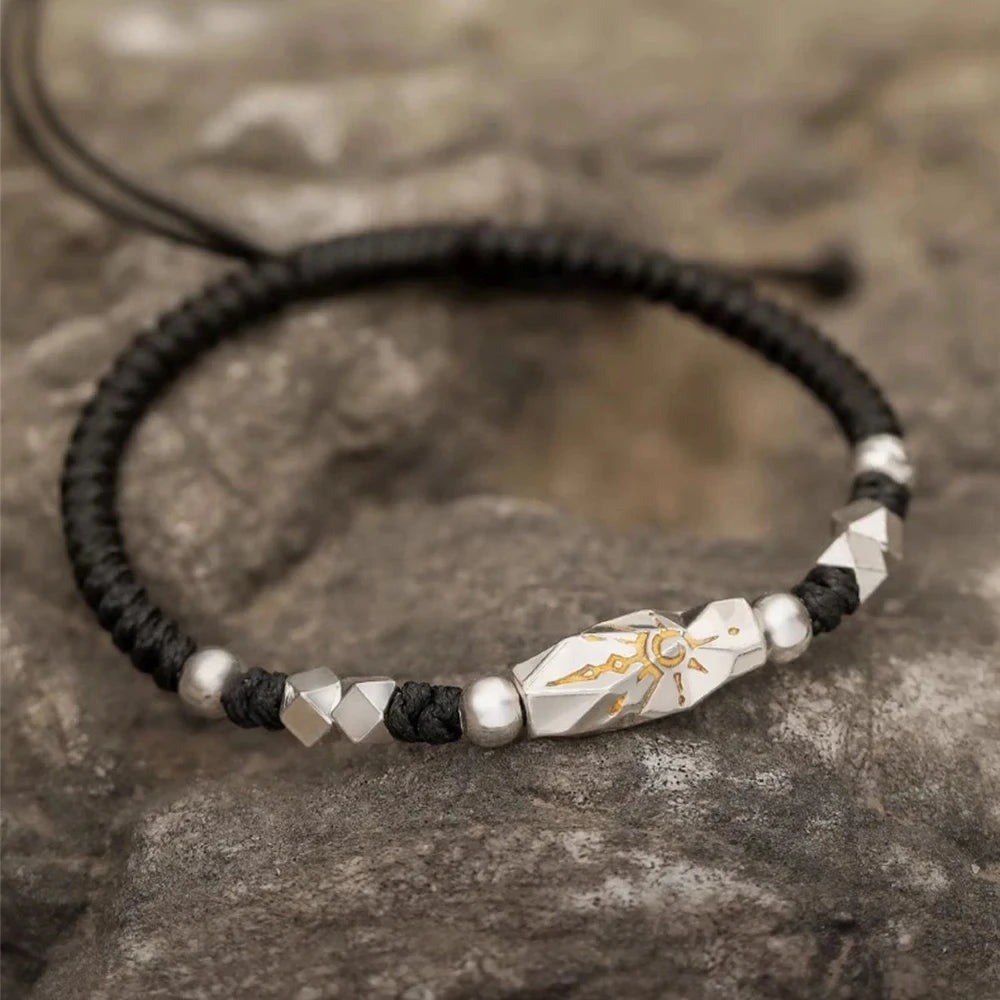 PENDRA Rune Leather Bracelet