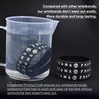 Mprainbow Mens Tree of Life Bracelets, 1/2/3/4 Pcs Norse Viking Soft Runes Silicone Rubber Band Wristband Bangle,Comfort Fit