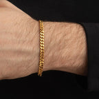 PENDRA Cuban Curb Thin Bracelet