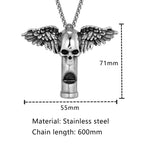 PENDRA Wing Norse Necklace