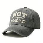 PENDRA Not Yet Embroidered Funny Vintage Cotton Dad Adjustable Baseball Cap