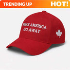 PENDRA Embroidered Maple Leaf Hat