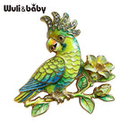 PENDRA Beautiful Parrot Bird Brooch