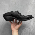 PENDRA Leather Platform Upturned Shoes