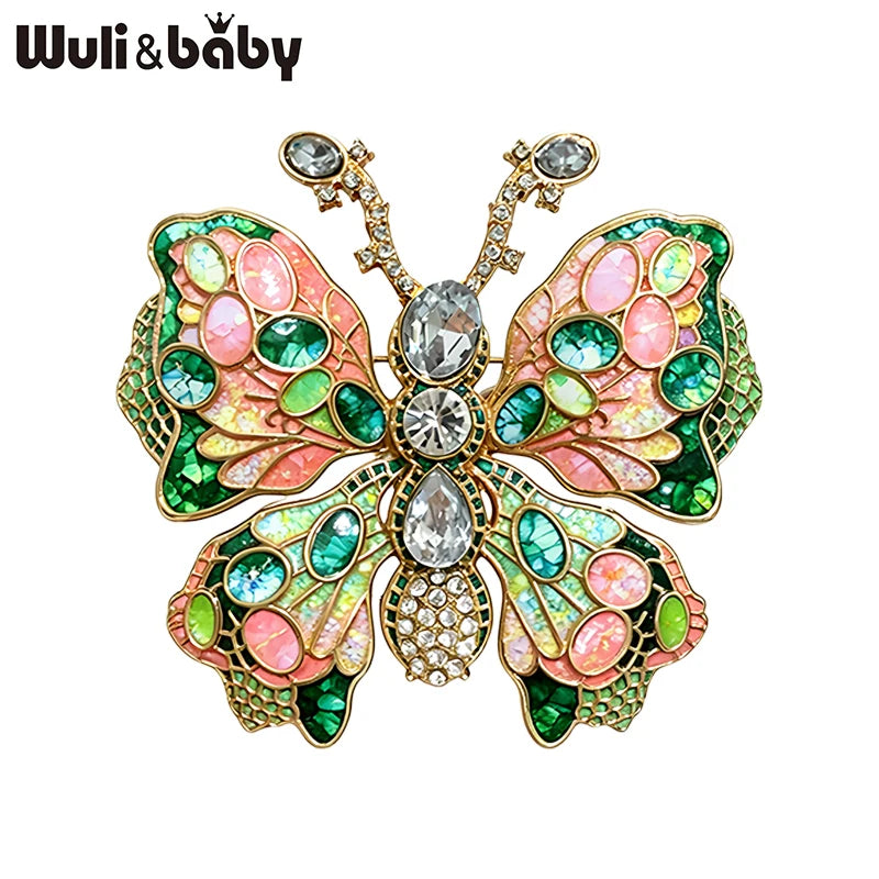 PENDRA Luxury Butterfly Brooch