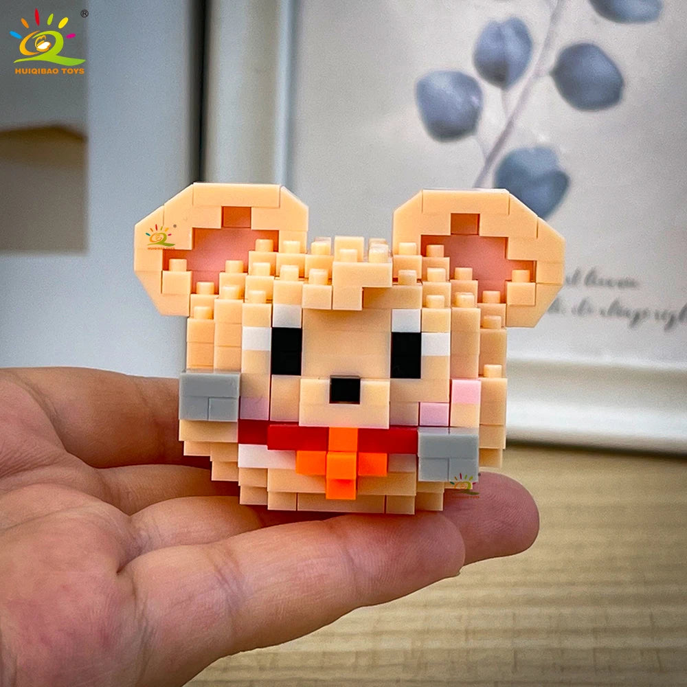 PENDRA Cute Mouse Micro Building Set