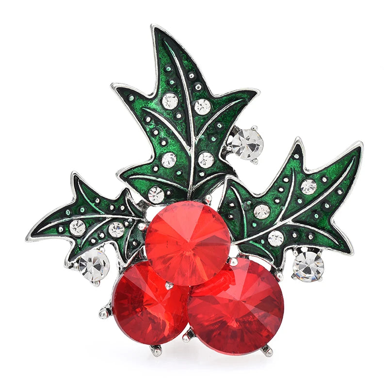PENDRA Fruitaria Crystal Fruit Brooch