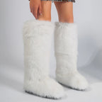 PENDRA Knee Warm Imitation Boots