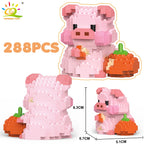 PENDRA Cute Pig Micro Building Set