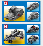 PENDRA Military Attack Fighter Building Set