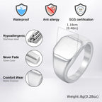 PENDRA Everyday Steel Ring