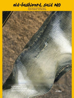 PENDRA Elastic Old Slim Pants