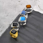PENDRA Valentine's Day Father Steel Ring