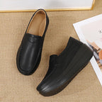 PENDRA Leather Sports Platform Shoes