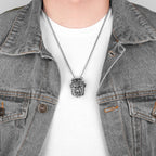 PENDRA Hellboy Anung Un Steel Necklace