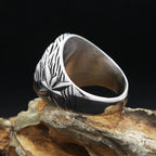 PENDRA Spiralforge Stainless Steel Spiral Ring