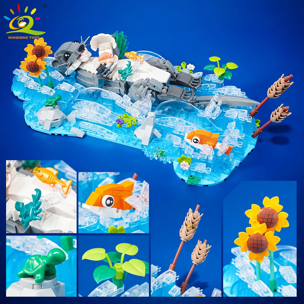 PENDRA Otter Animal Kid Building Set