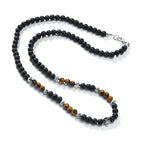 PENDRA Tiger Beaded Beaded Necklace