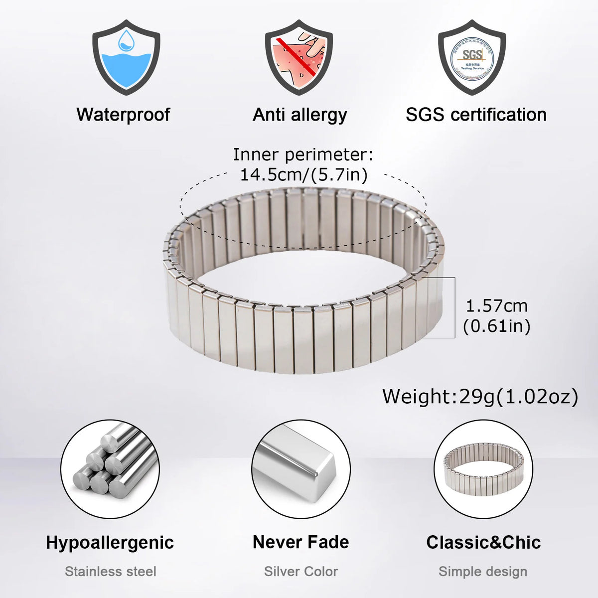PENDRA Square Splicing Bracelet