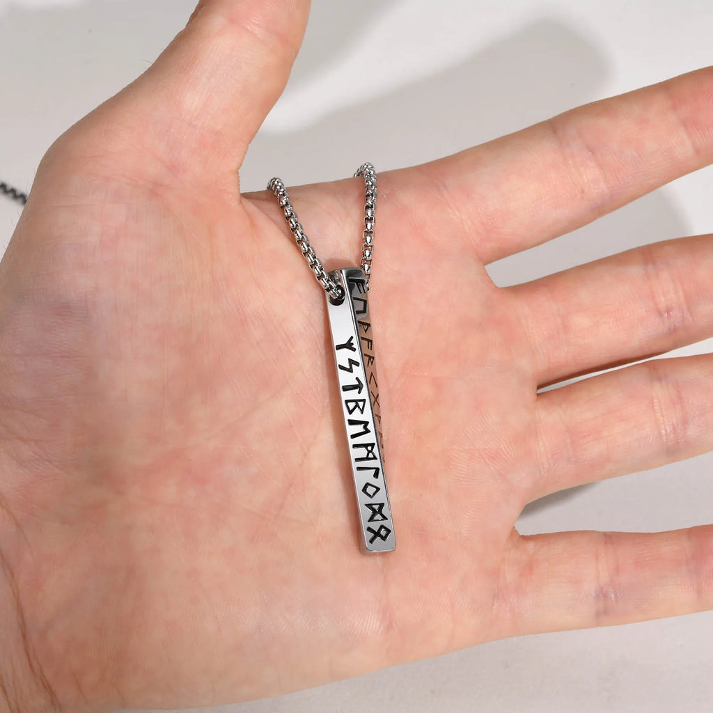 PENDRA Mobius Viking Valknut Pendant Necklace