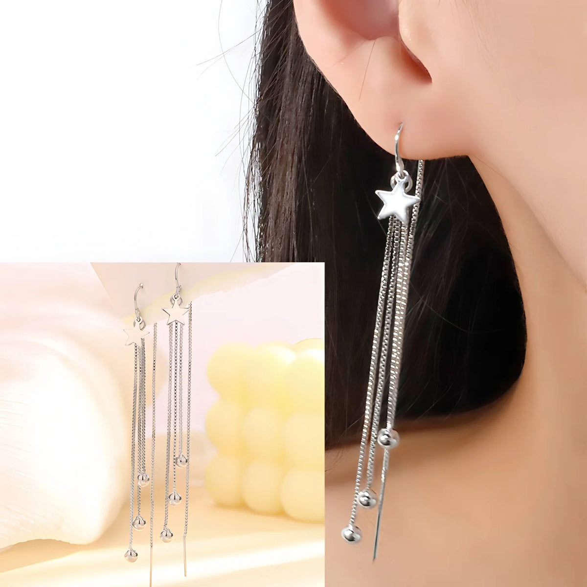 PENDRA Sterling Tassels Earrings