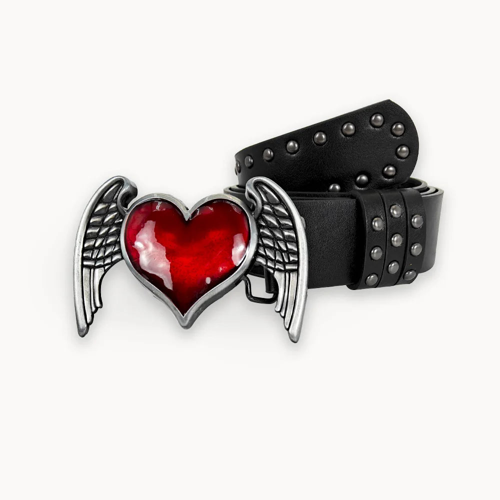 PENDRA Yaralia Black Heart Luxury Belt
