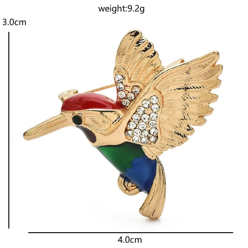 PENDRA Cute Flying Bird Brooch