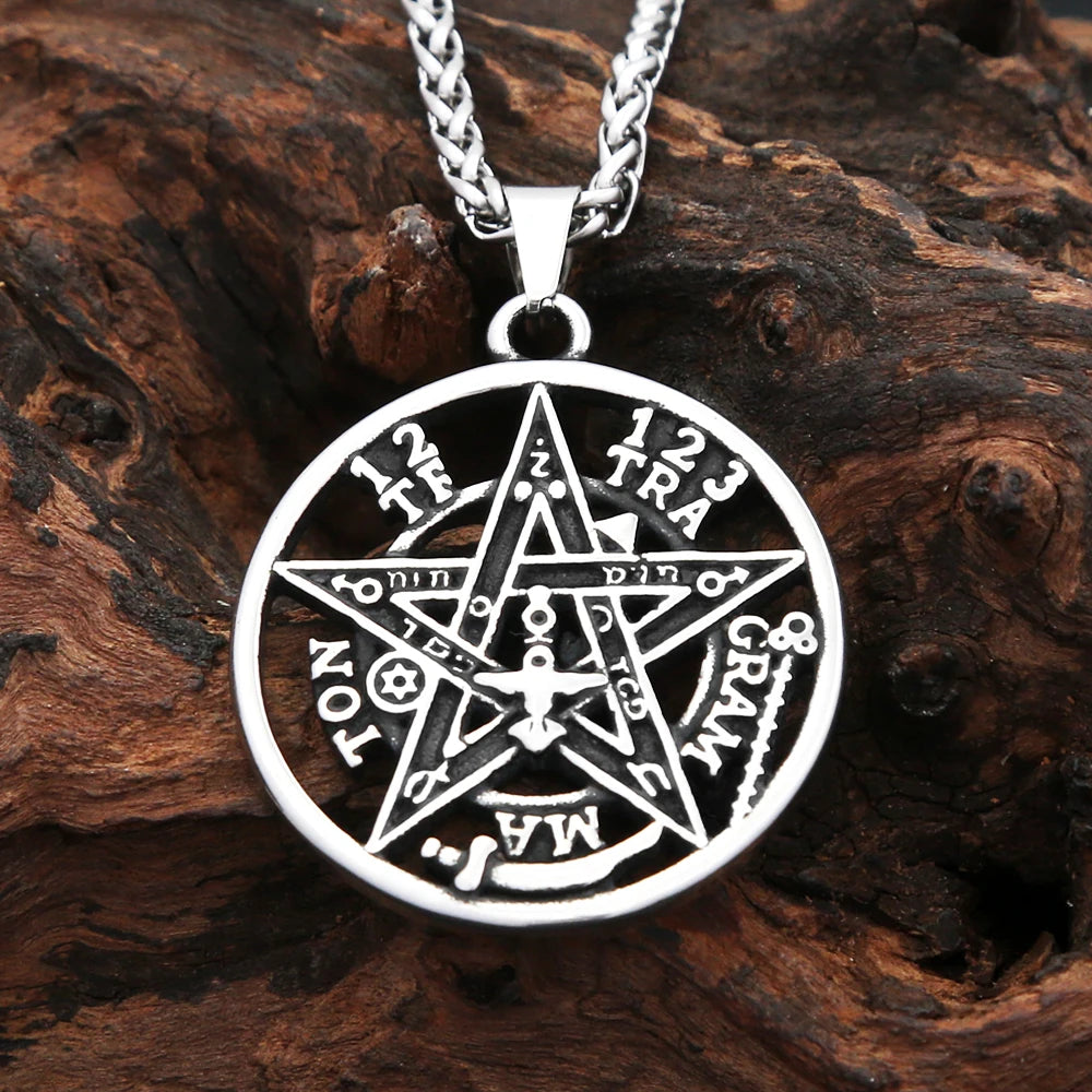 PENDRA Witchpentagram Punk Witchcraft Pentagram Pendant