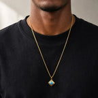 PENDRA Stone Natual Pendant Necklace