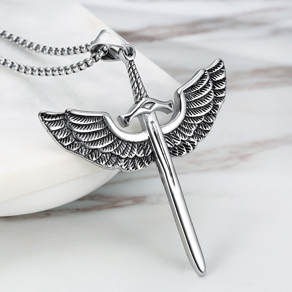 PENDRA Angelwing Vintage Angel Wings Pendant