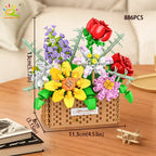 PENDRA Rose Sunflower Micro Building Set