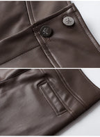PENDRA Wide Leg Straight Double Pants