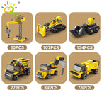 PENDRA Engineering Bulldozer Crane Building Set