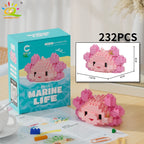 PENDRA Cute Shark Micro Building Set