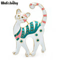 PENDRA Cute Cartoon Cat Brooch
