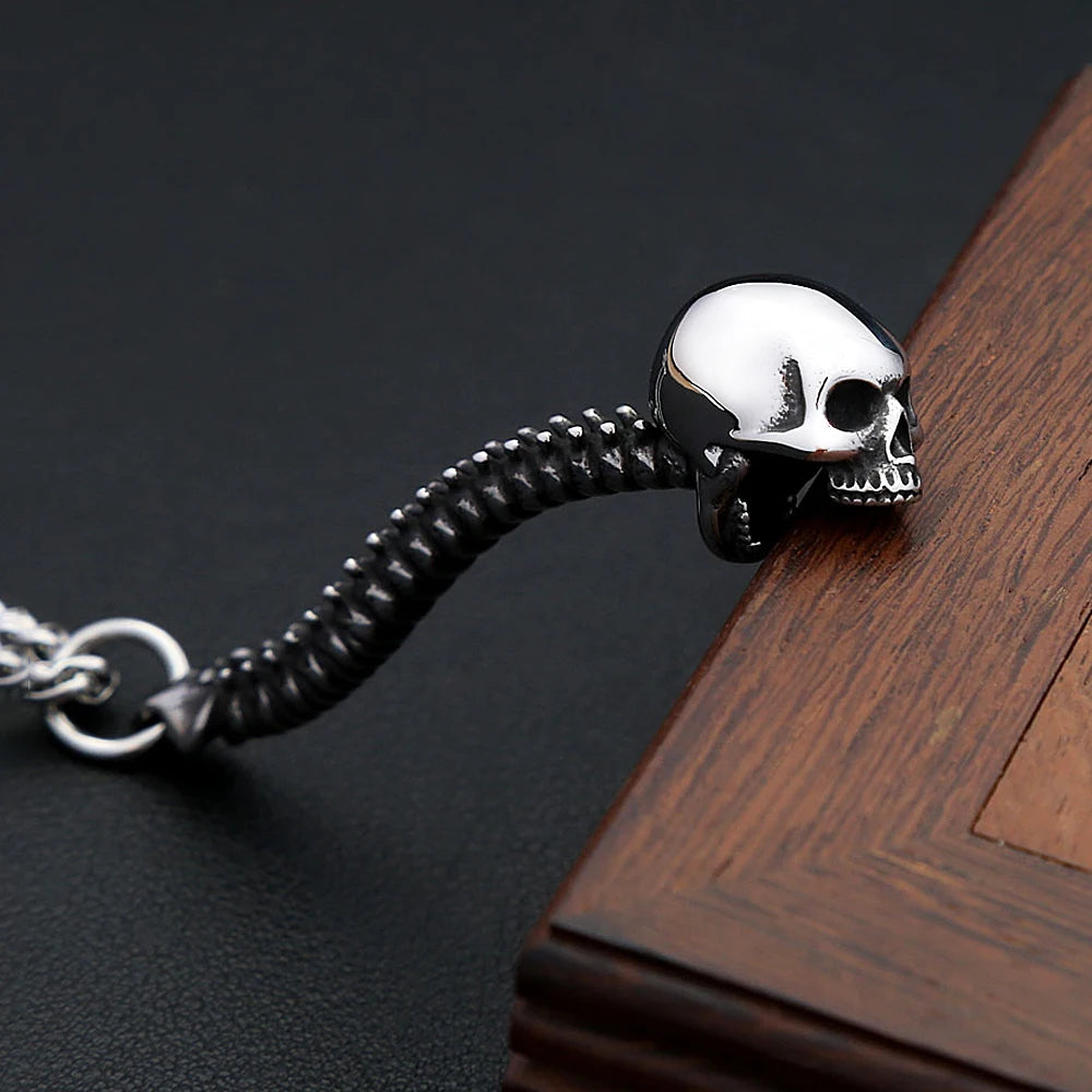 PENDRA Skullpunk Gothic Skull Pendant