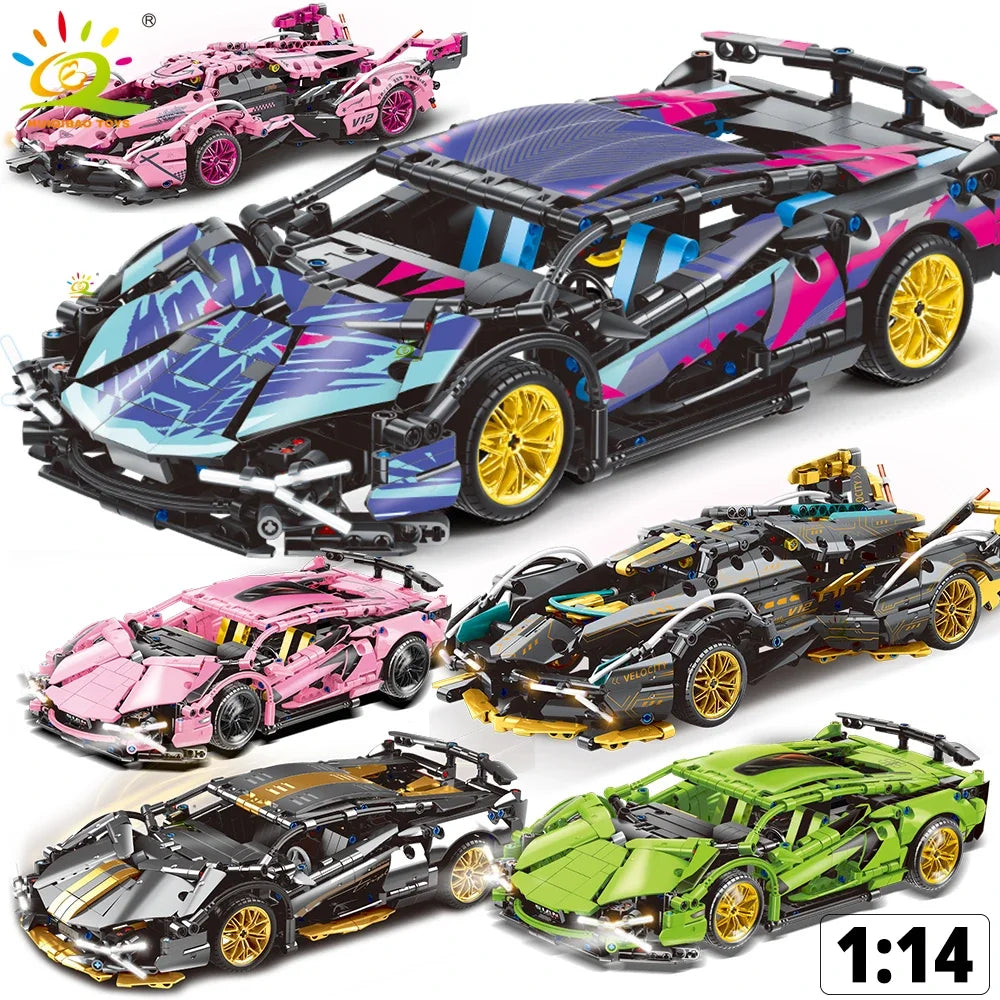 PENDRA Racing Technical LED Building Set