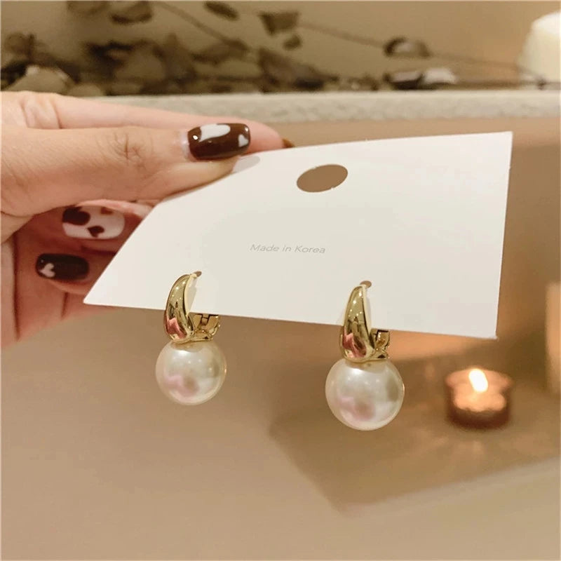 PENDRA Hoop Silver Gold Earrings