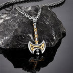 PENDRA Rune Gold Pendant Necklace