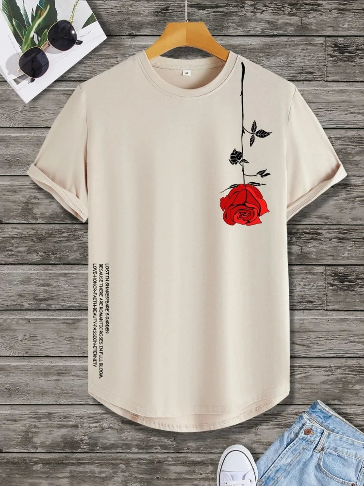 PENDRA California Letter Print T-Shirt